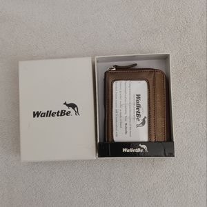 WalletBe patent leather bronze wallet